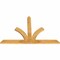 Ekena Millwork Richland Rough Sawn Timber Gable Bracket, Western Red Cedar, 60"W x 40"H x 2"D x 4"F, 16/12 Pitch GBW060X40X0204RIC00RWR - alternate 3